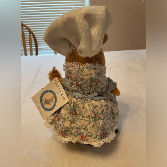 Vintage Beatrix Potter Peter Rabbit Lady Mouse Plush by Eden Toys - Picture 4 of 9